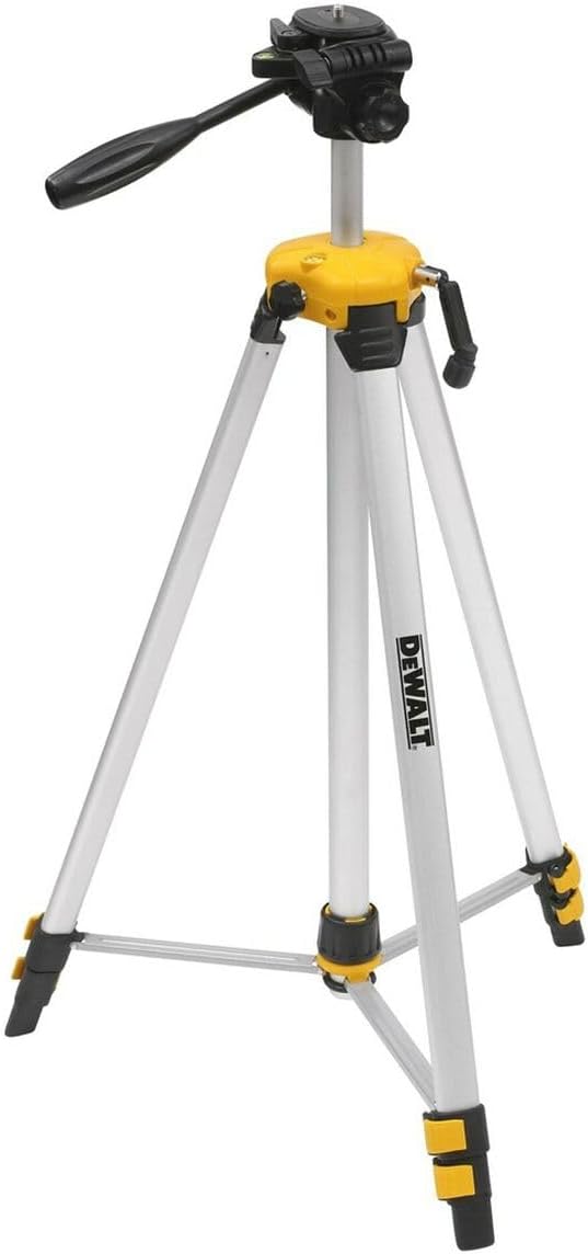 DeWalt DE0881T-XJ Mini Tripod with Telescopic Legs, 1/4"-20, Aluminum