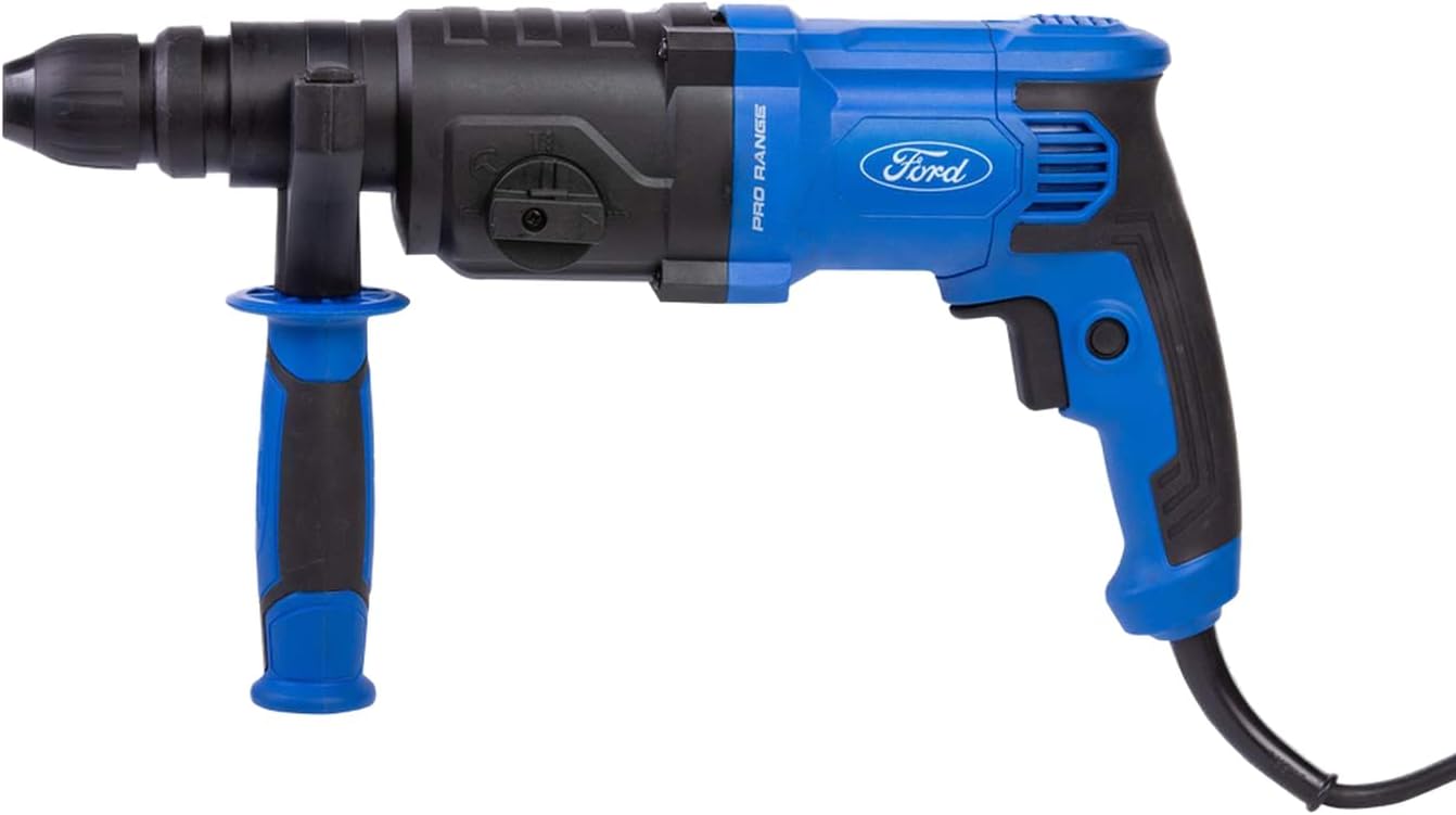 Ford Tools Professional Rotary Hammer Drill 3 Modes 800W, Blue, Fp7-0021