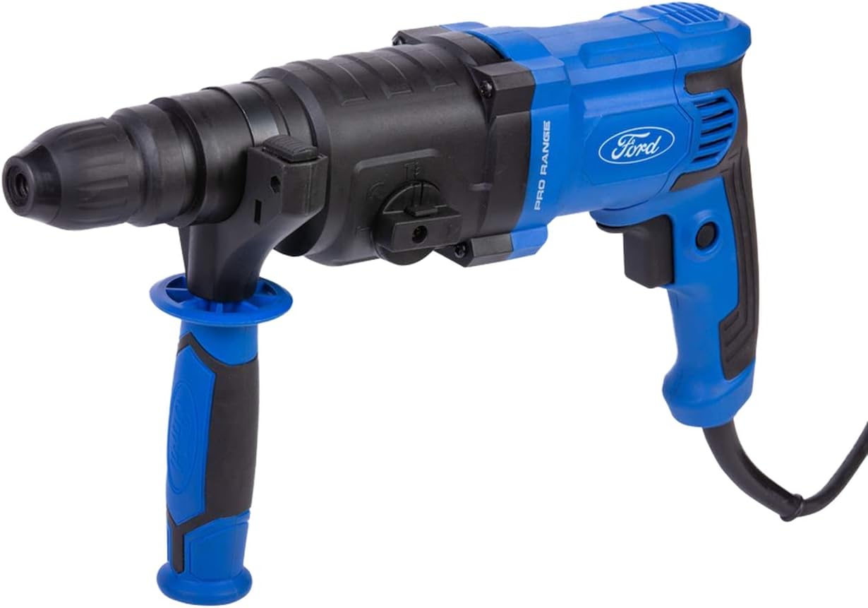 Ford Tools Professional Rotary Hammer Drill 3 Modes 800W, Blue, Fp7-0021