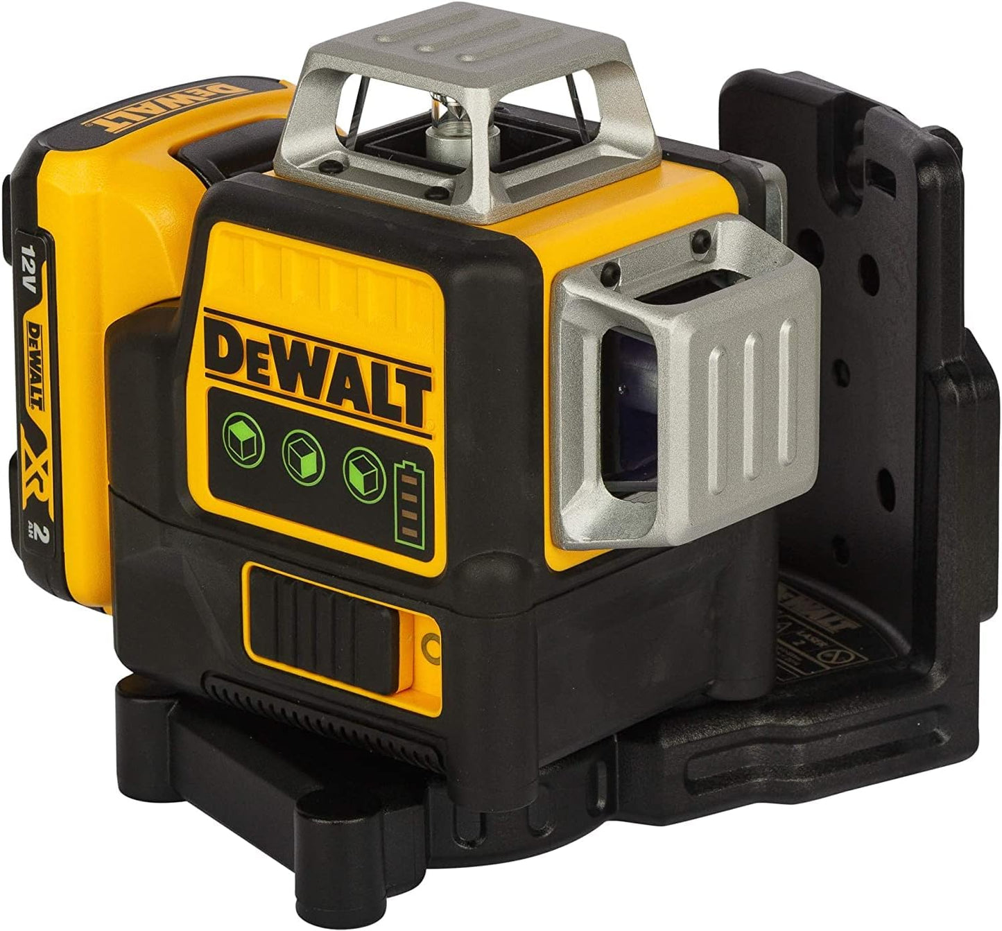 DeWalt DCE089D1G-GB 10.8V SELF LEVEL MULTI LINE LASER GREEN, Yellow/Black,