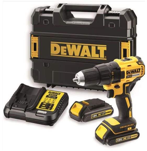DEWALT DCD777S2-GB 18V XR LI-ION BRUSHLESS COMPACT DRILL DRIVER, 3 YEARS WARRANTY