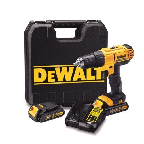 DEWALT DCD771S2-B5 18V XR LI-ION 13MM COMPACT DRILL DRIVER 1.5AH BATTERY, 3 YEARS WARRANTY