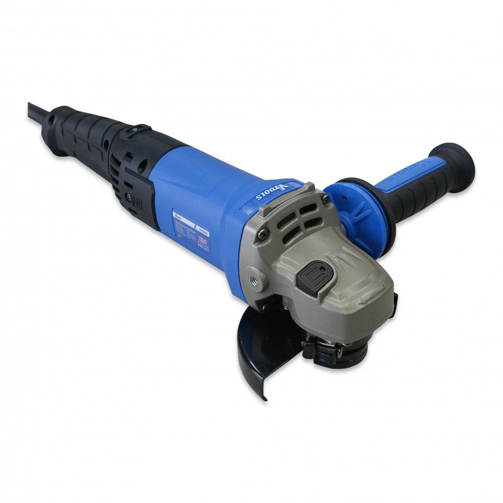 VTOOLS 1200W 115mm Professional Angle Grinder with Adjustable Speed