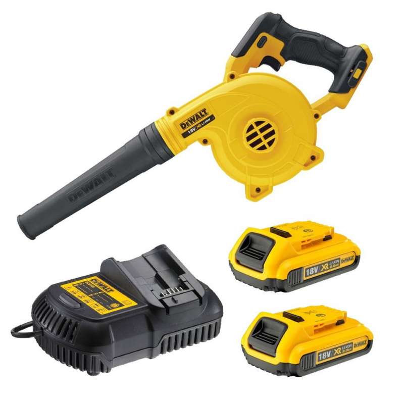 DEWALT DCV100D2-GB 18 V LI-ION XR COMPACT CORDLESS BLOWER, 3 YEARS WARRANTY