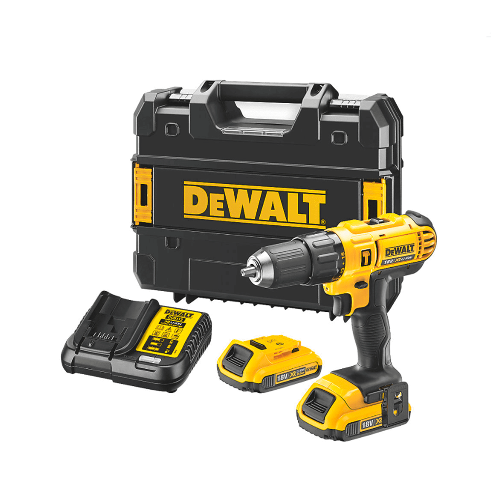 Dewalt DCD776D2-B5 18V 2.0 AH CORDLESS HAMMER DRILL DRIVER, 13MM, 400/1500 RPM, 3 YEARS WARRANTY