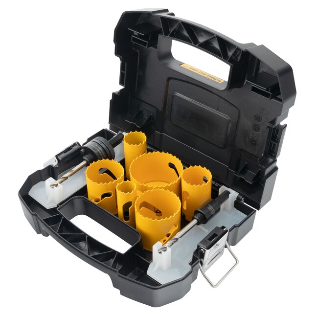 DeWalt D180002 8 Piece Electricians Bi-Metal Hole Saw Kit