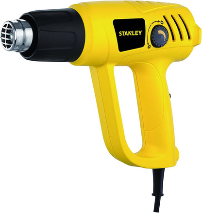 Stanley Power Tool, Corded 2000W Heat Gun, Yellow/Black,,Stxh2000-B5, 2 Year Warranty