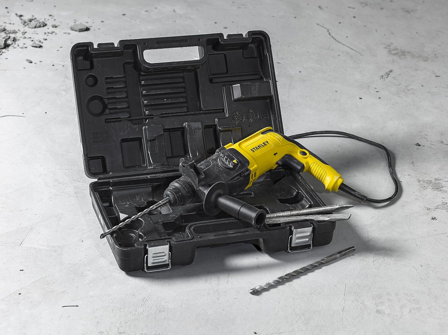 Stanley Power Tool Corded 26mm 800W 3Mode SDS-Plus Hammer with Chuck,SHR263KC-B5