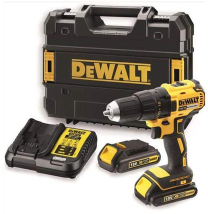 DEWALT DCD777S2-GB 18V XR LI-ION BRUSHLESS COMPACT DRILL DRIVER