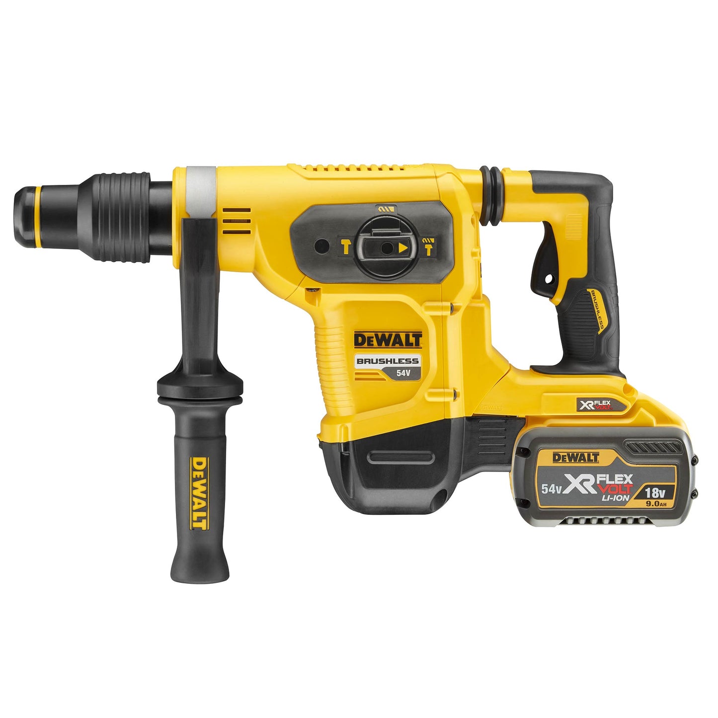 DEWALT DCH481X2-GB 54V XR FLEX VOLT SDS MAX ROTARY HAMMER