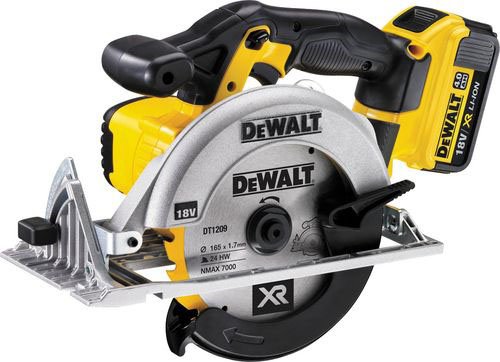 Dewalt DCS391M2-GB   18V Premium Circular Saw, 2 x 4.0Ah batteries, charger & kitbox