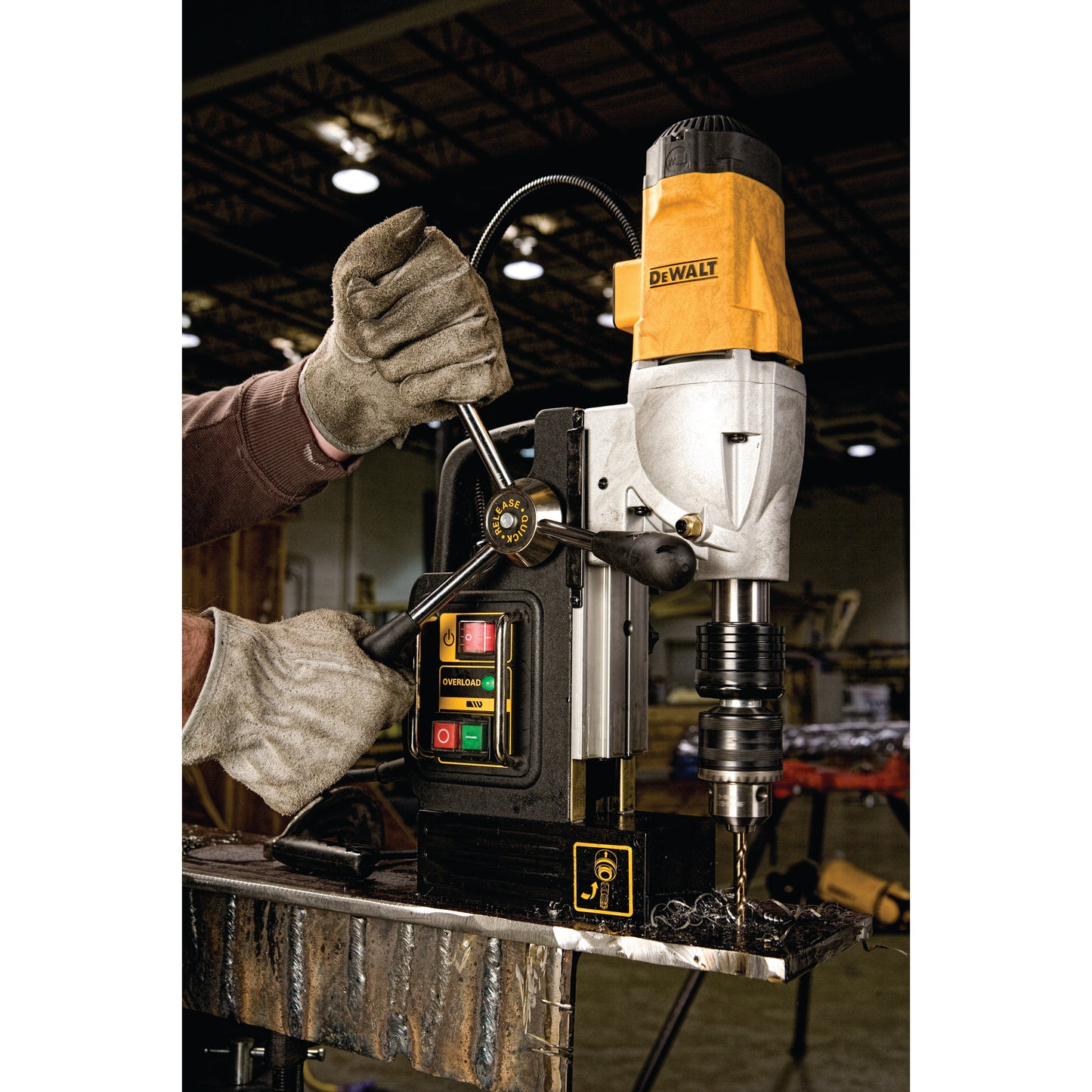 DEWALT DWE1622K-B5 1200W 50MM 2 SPEED MAGNETIC DRILL PRESS 220V