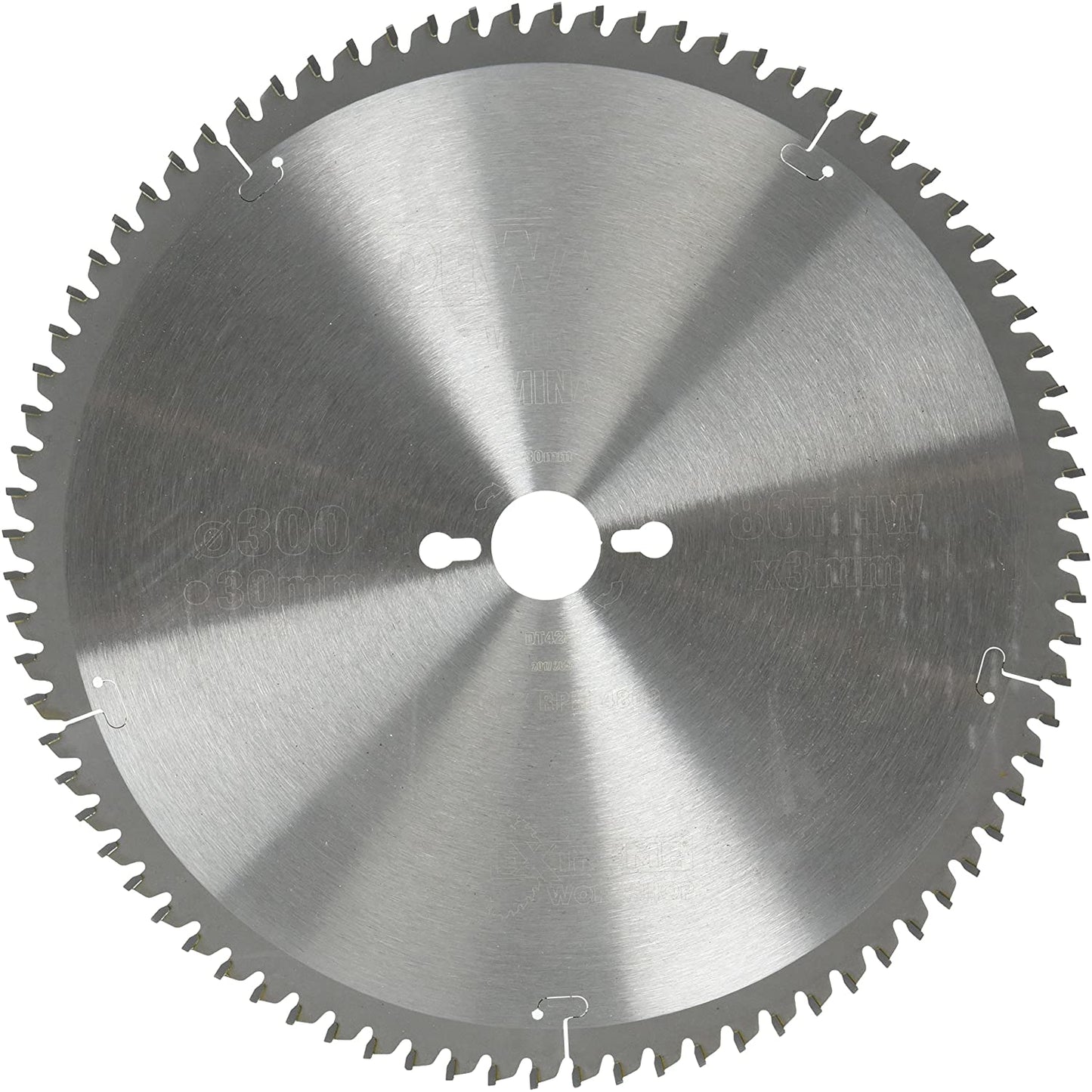 DEWALT DT4353-QZ EXTREME CIRCULAR SAW BLADE 250MM X 30MM X 80T