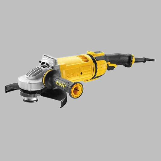 Angle Grinder (230mm), Paddle Switch, 2600W, E-Clutch, with Side Handle, Guard, Inner and Outer Flanges