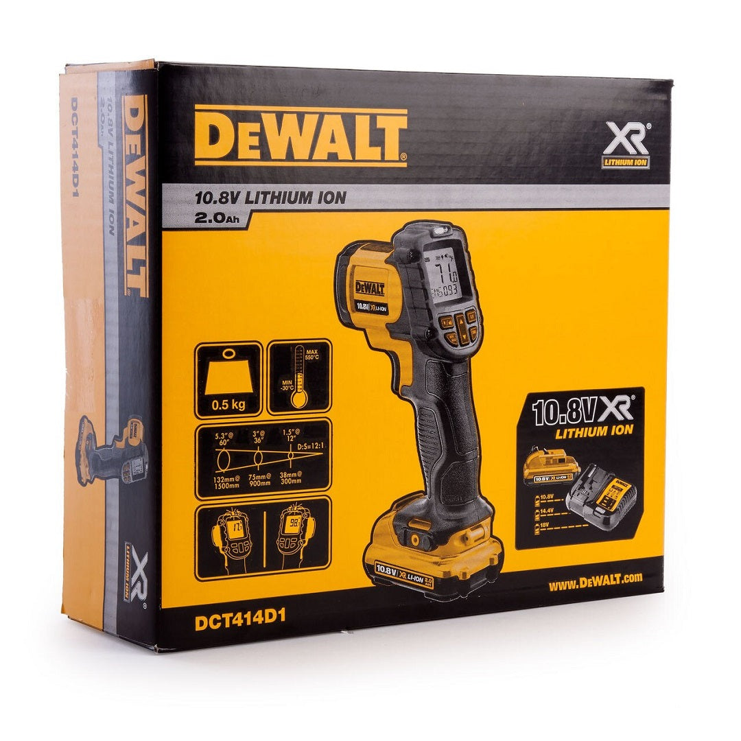 DEWALT DCT414D1 10.8V XR LI-ION INFRARED THERMOMETER